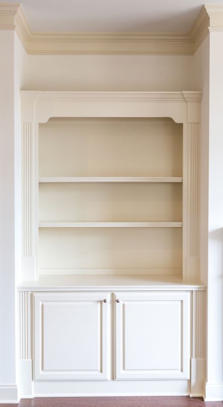 Built In Bookcase Installation in Durham, NC