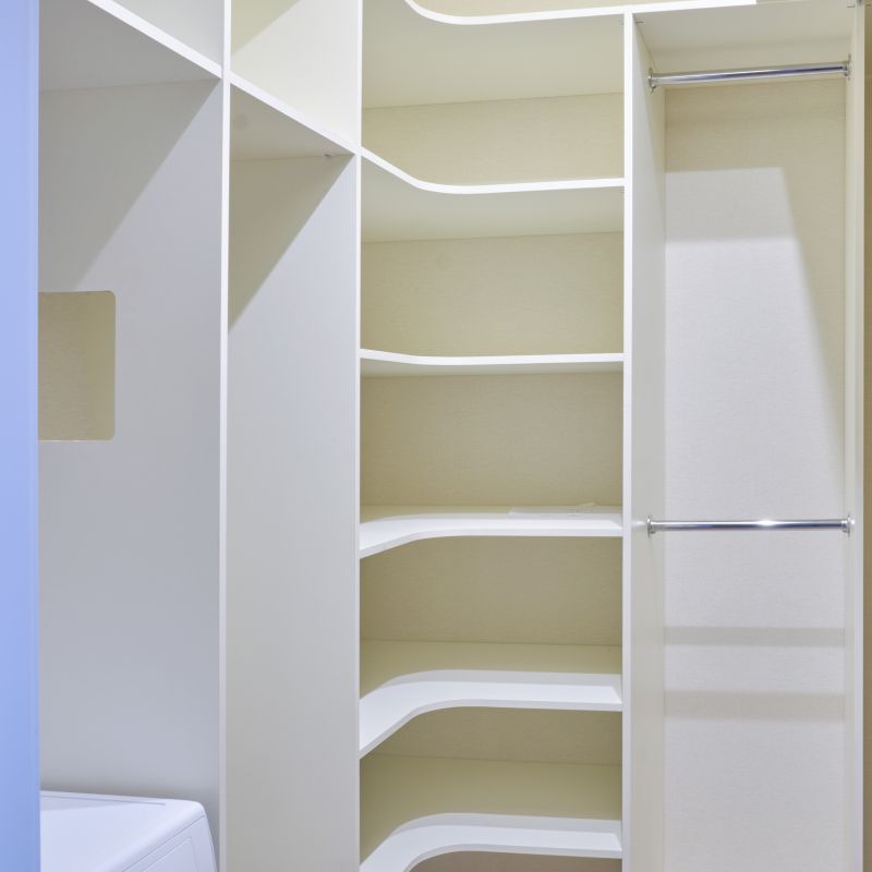 Mudroom Shelving Installation in Durham, NC