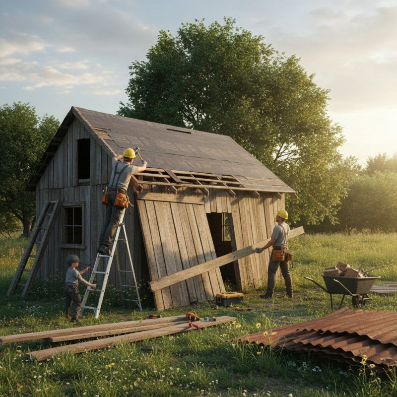 Shed Roof Repair in Alpharetta, GA